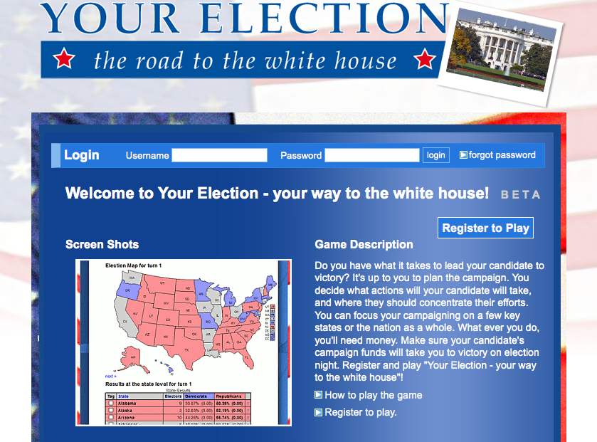 your election game